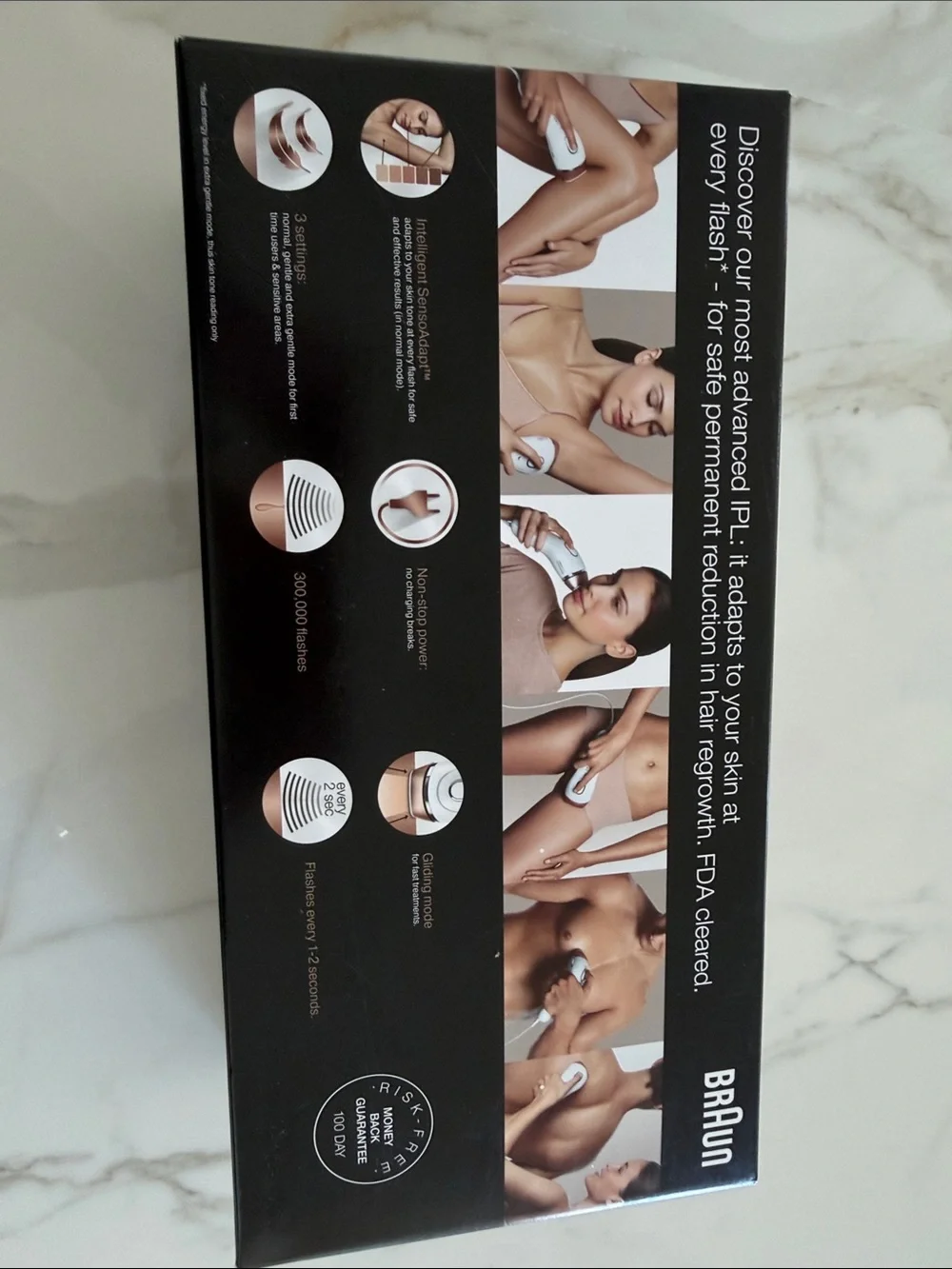 Silk·expert 5 IPL Hair Removal Device — White & Rose Gold Brand new sealed box